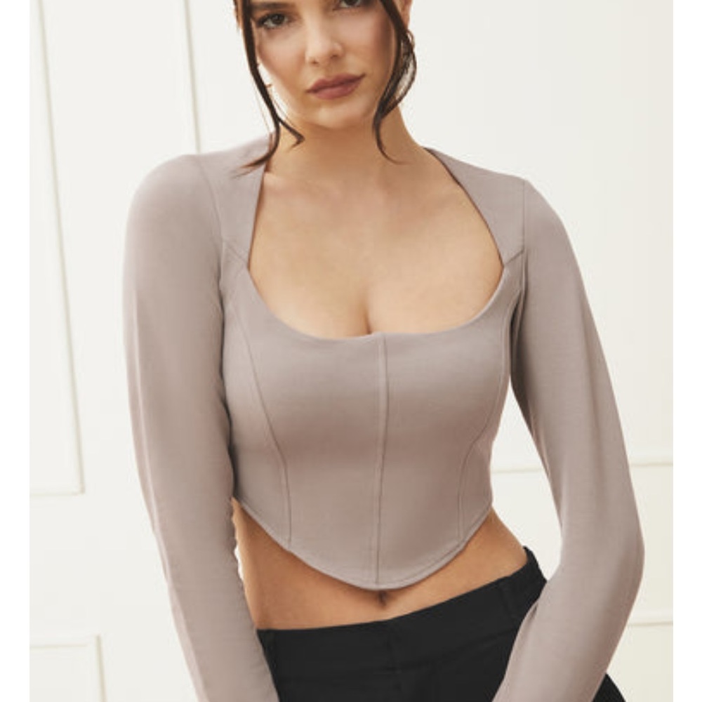 Alo yoga soft sculpt long sleeve top